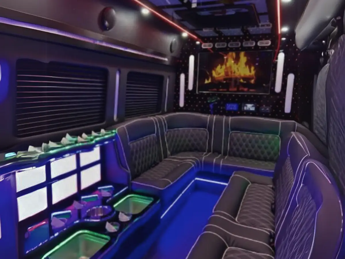 sprinter limo Interior 2